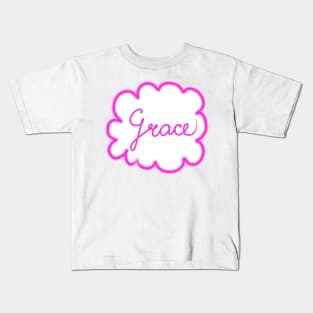 Grace. Female name. Kids T-Shirt